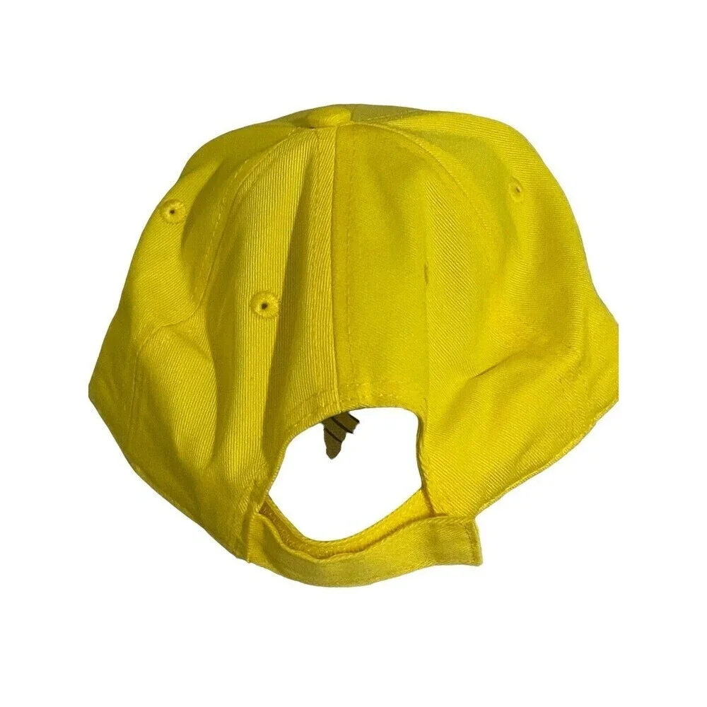 Minions Goggles Adjustable Youth Baseball Cap Yellow